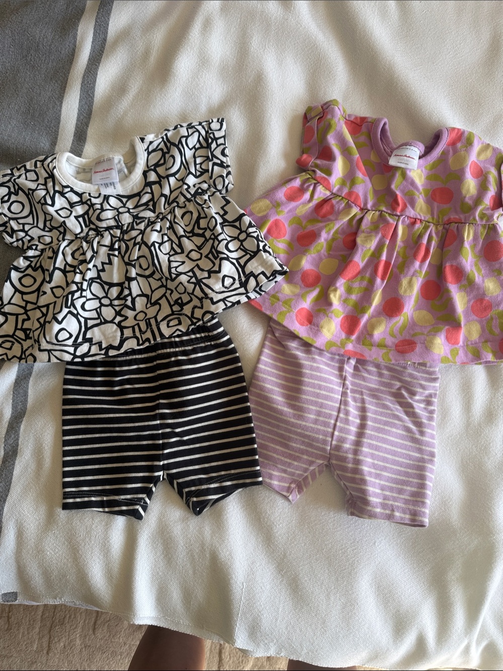 Baby Tunic and Short Set x 2